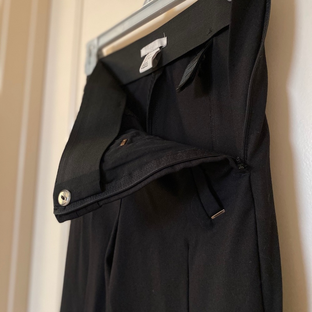 H & M black skinny high waist